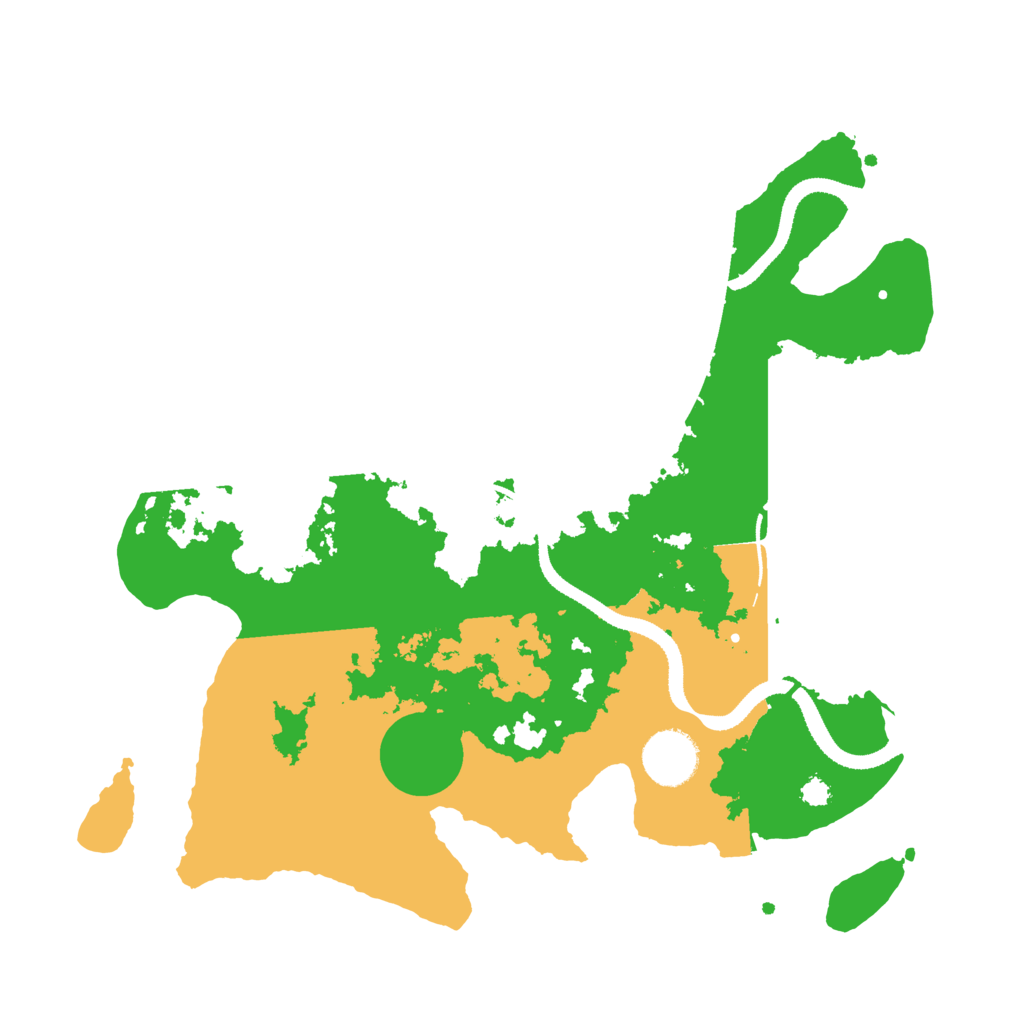 Biome Rust Map: Procedural Map, Size: 3250, Seed: 1736864413