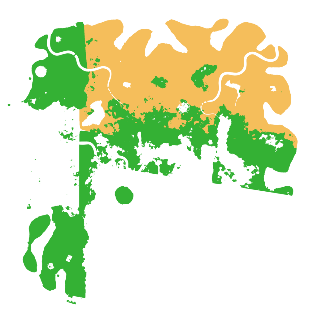 Biome Rust Map: Procedural Map, Size: 5000, Seed: 29834886