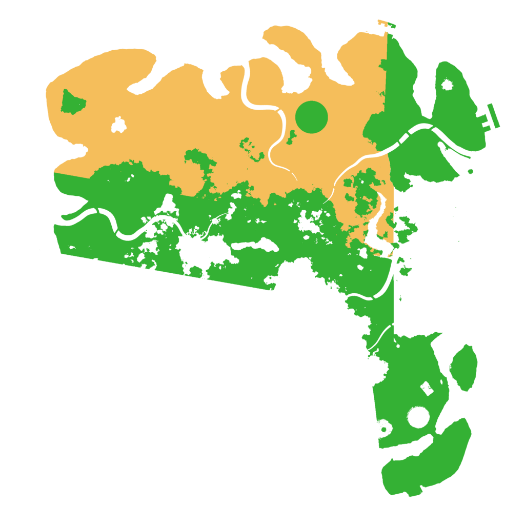 Biome Rust Map: Procedural Map, Size: 4250, Seed: 1875372108