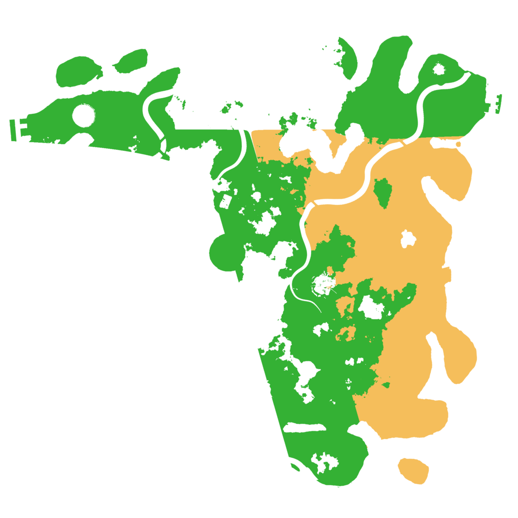 Biome Rust Map: Procedural Map, Size: 4000, Seed: 1379421173