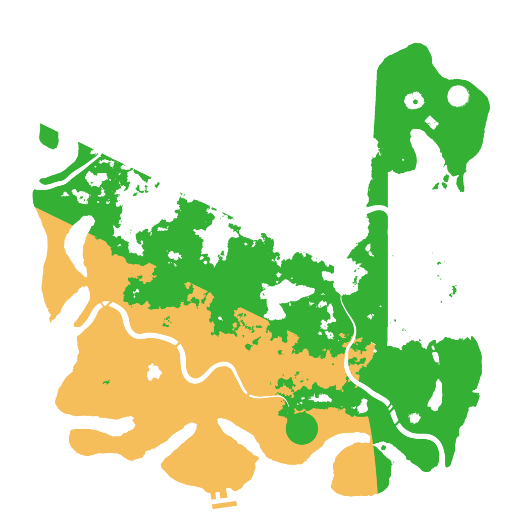 Biome Rust Map: Procedural Map, Size: 4250, Seed: 62317