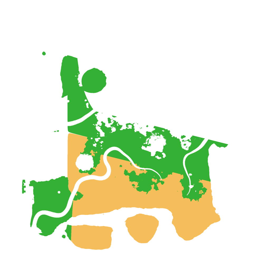 Biome Rust Map: Procedural Map, Size: 3000, Seed: 32374