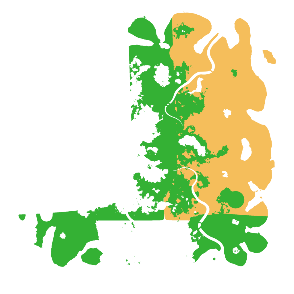 Biome Rust Map: Procedural Map, Size: 4500, Seed: 362054274