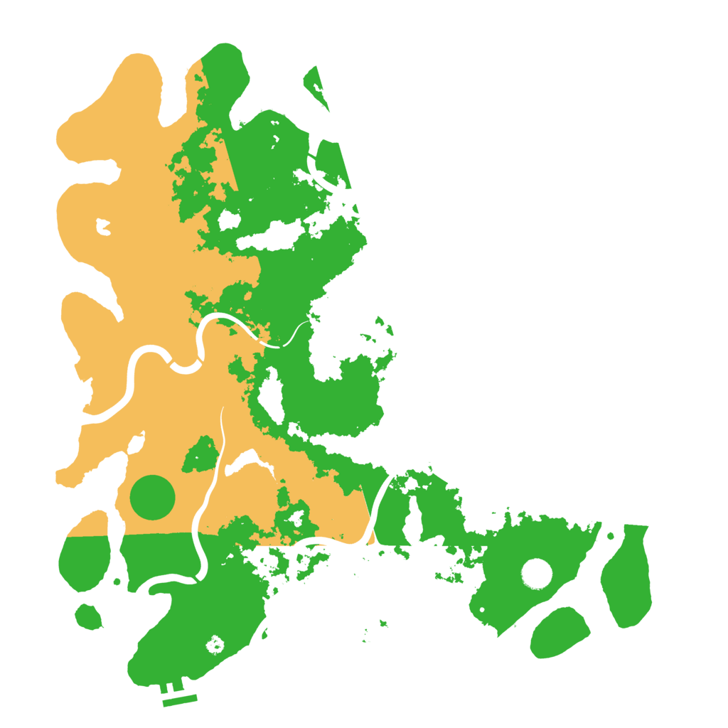 Biome Rust Map: Procedural Map, Size: 4250, Seed: 695776345