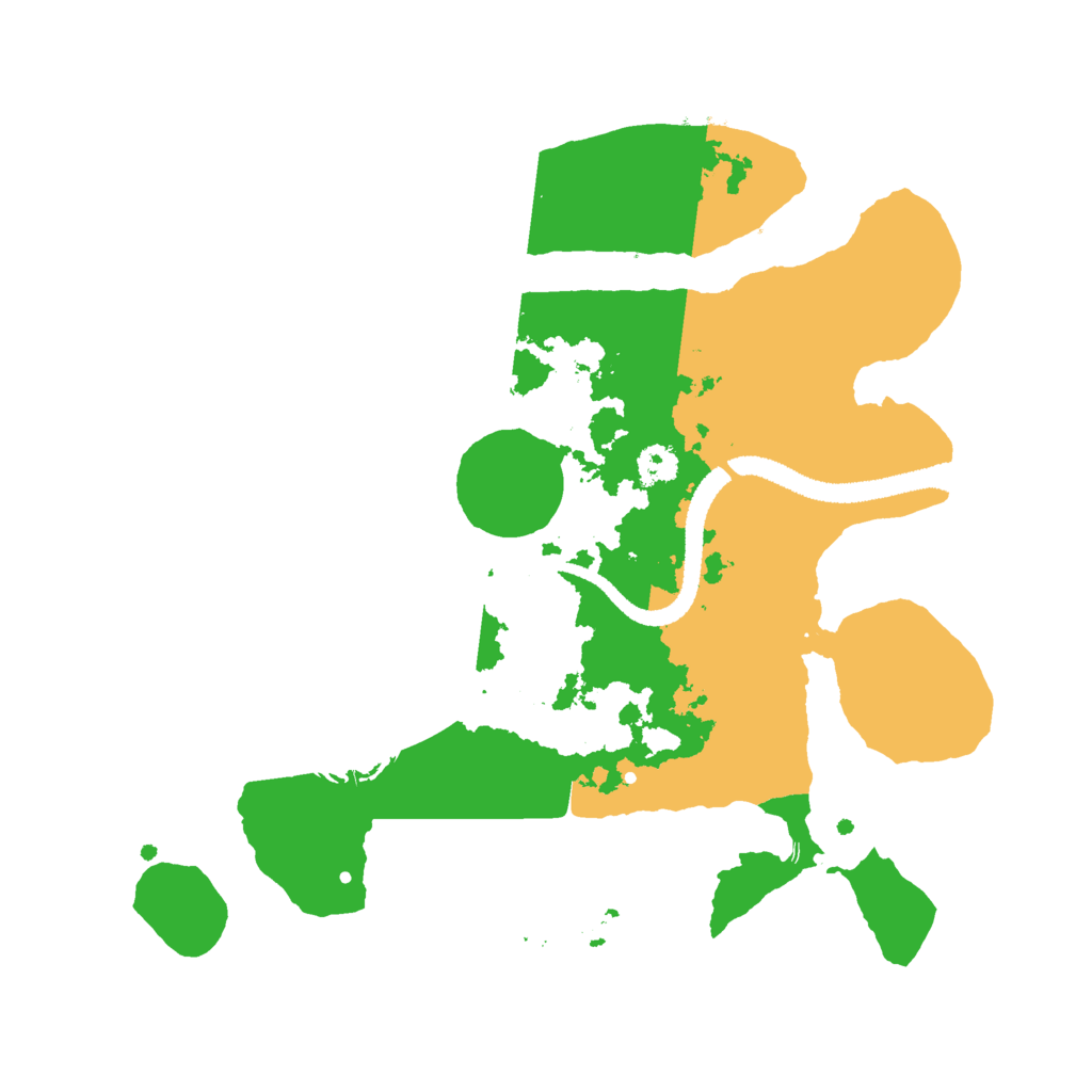 Biome Rust Map: Procedural Map, Size: 2700, Seed: 1755432127