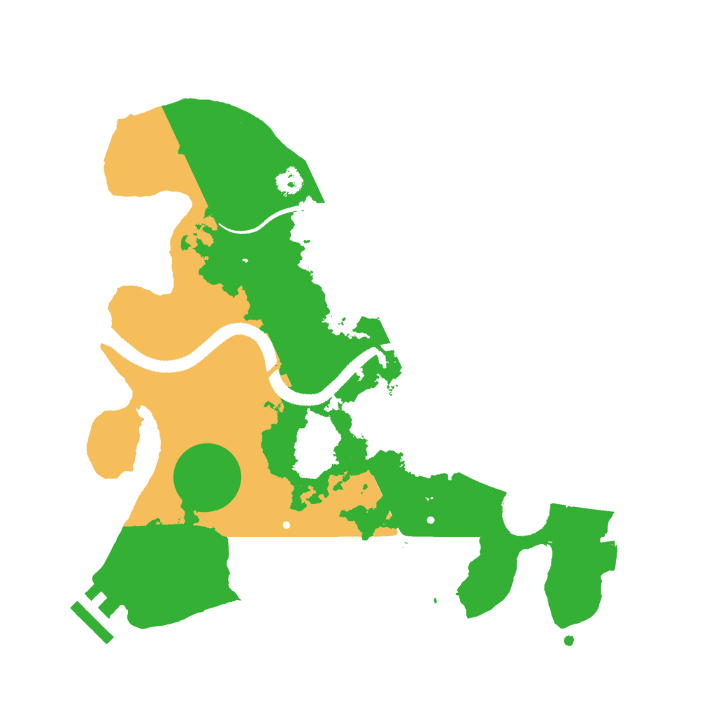 Biome Rust Map: Procedural Map, Size: 2800, Seed: 708919351