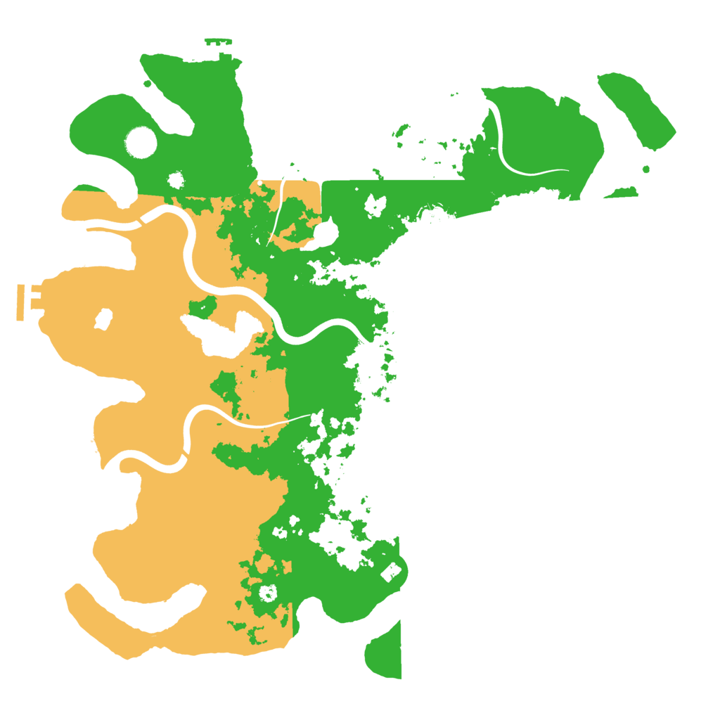 Biome Rust Map: Procedural Map, Size: 4000, Seed: 82310