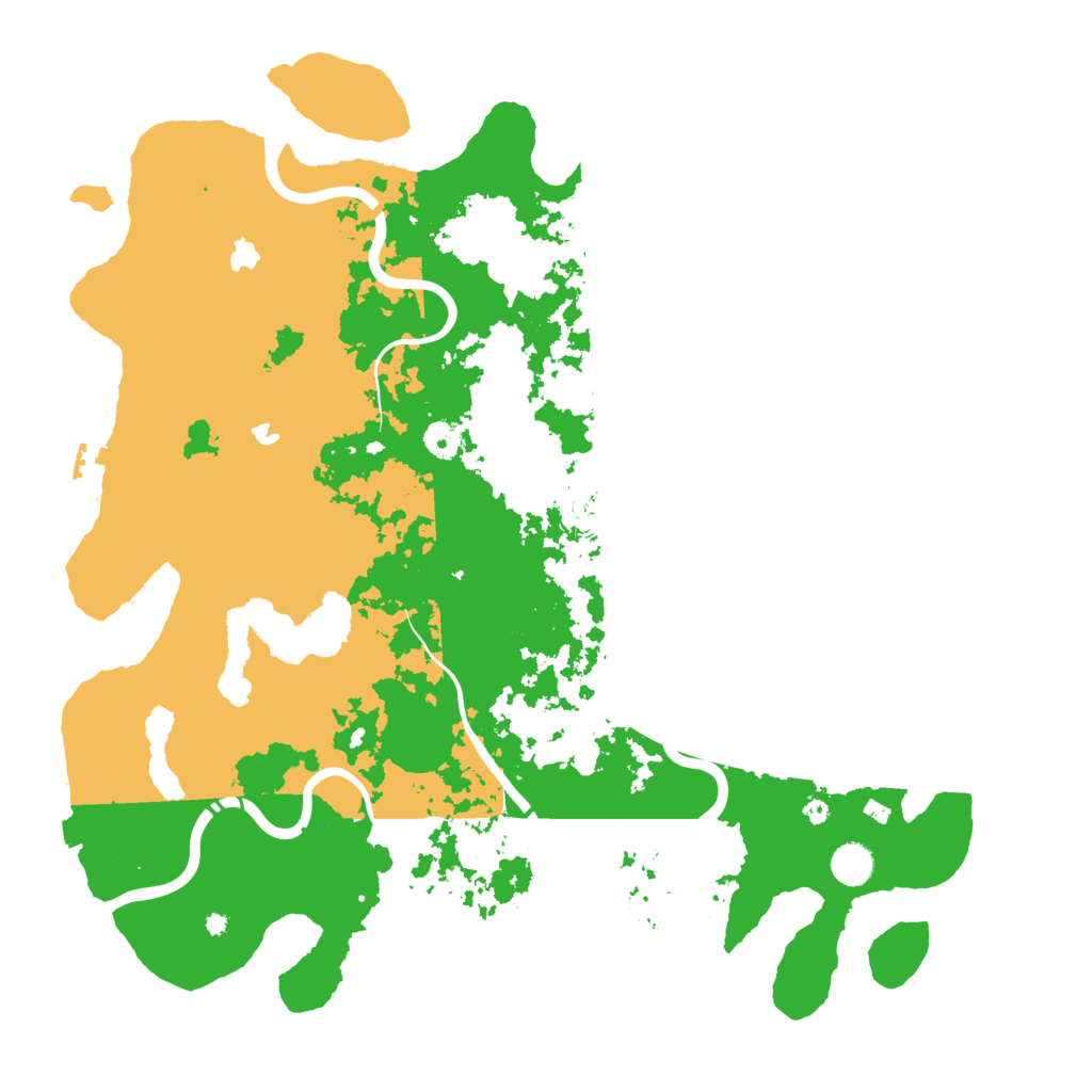 Biome Rust Map: Procedural Map, Size: 4500, Seed: 378765927