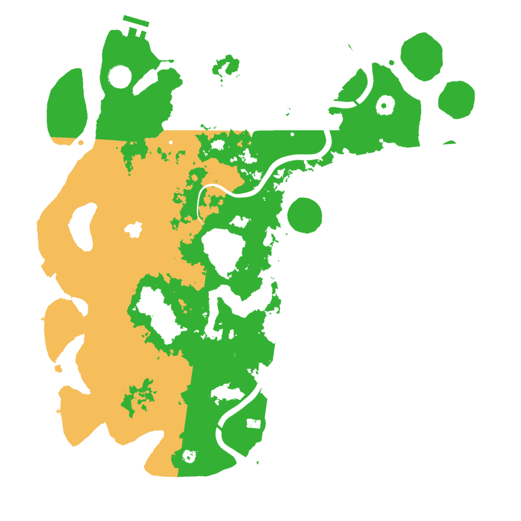 Biome Rust Map: Procedural Map, Size: 4000, Seed: 1163659443