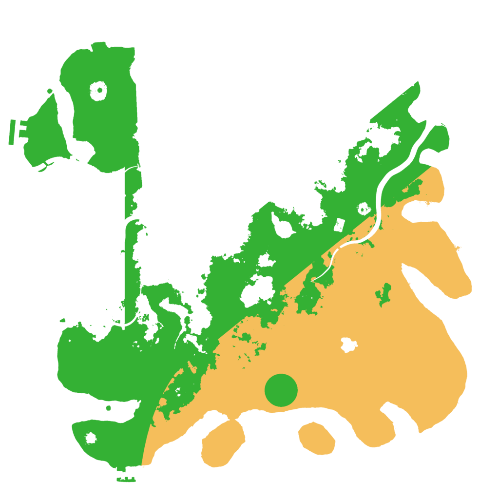 Biome Rust Map: Procedural Map, Size: 4000, Seed: 710168414