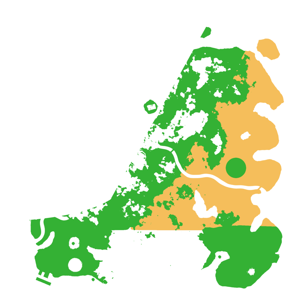 Biome Rust Map: Procedural Map, Size: 4000, Seed: 2055223022