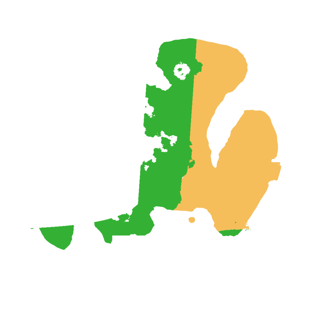 Biome Rust Map: Procedural Map, Size: 2000, Seed: 1560712203