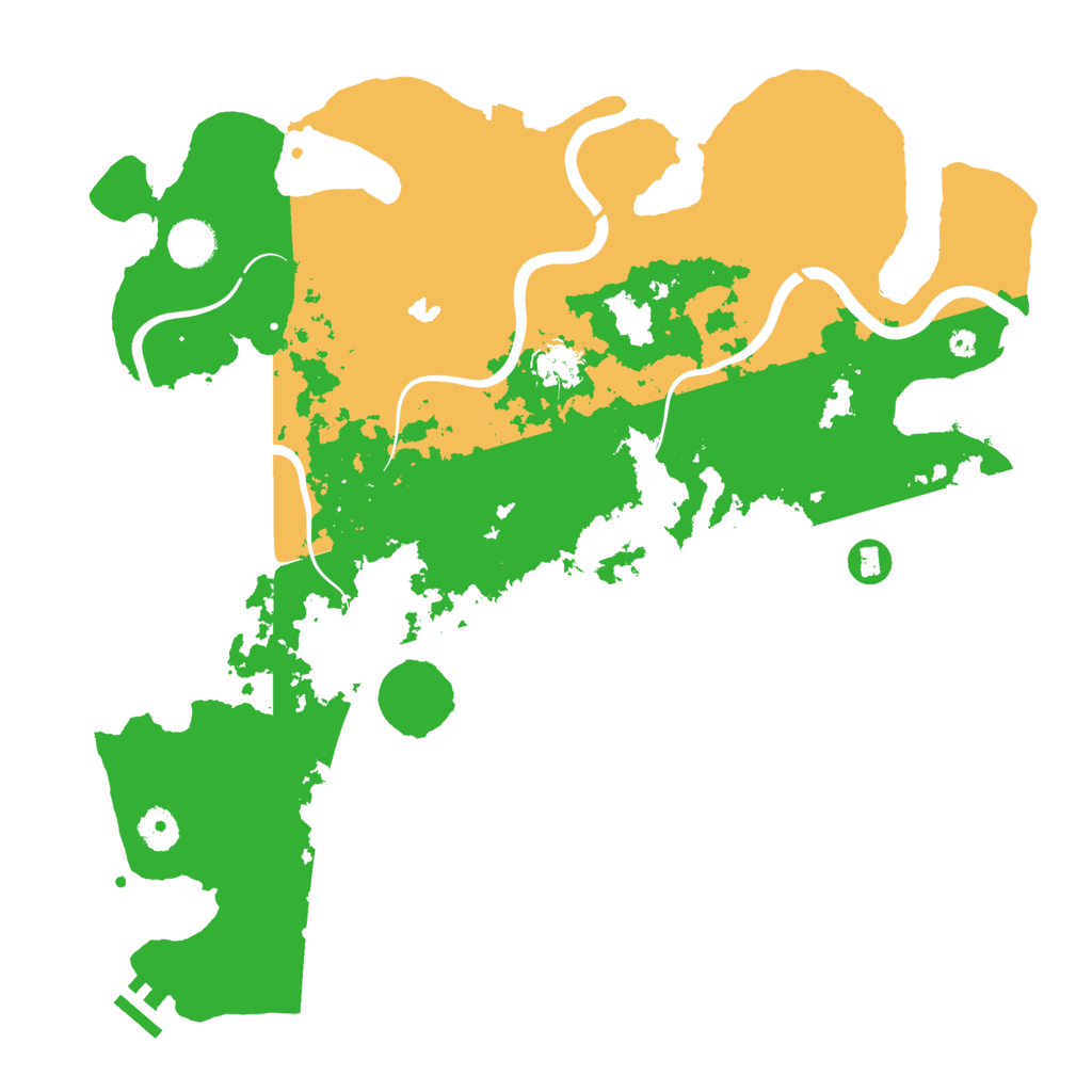Biome Rust Map: Procedural Map, Size: 4000, Seed: 568887184