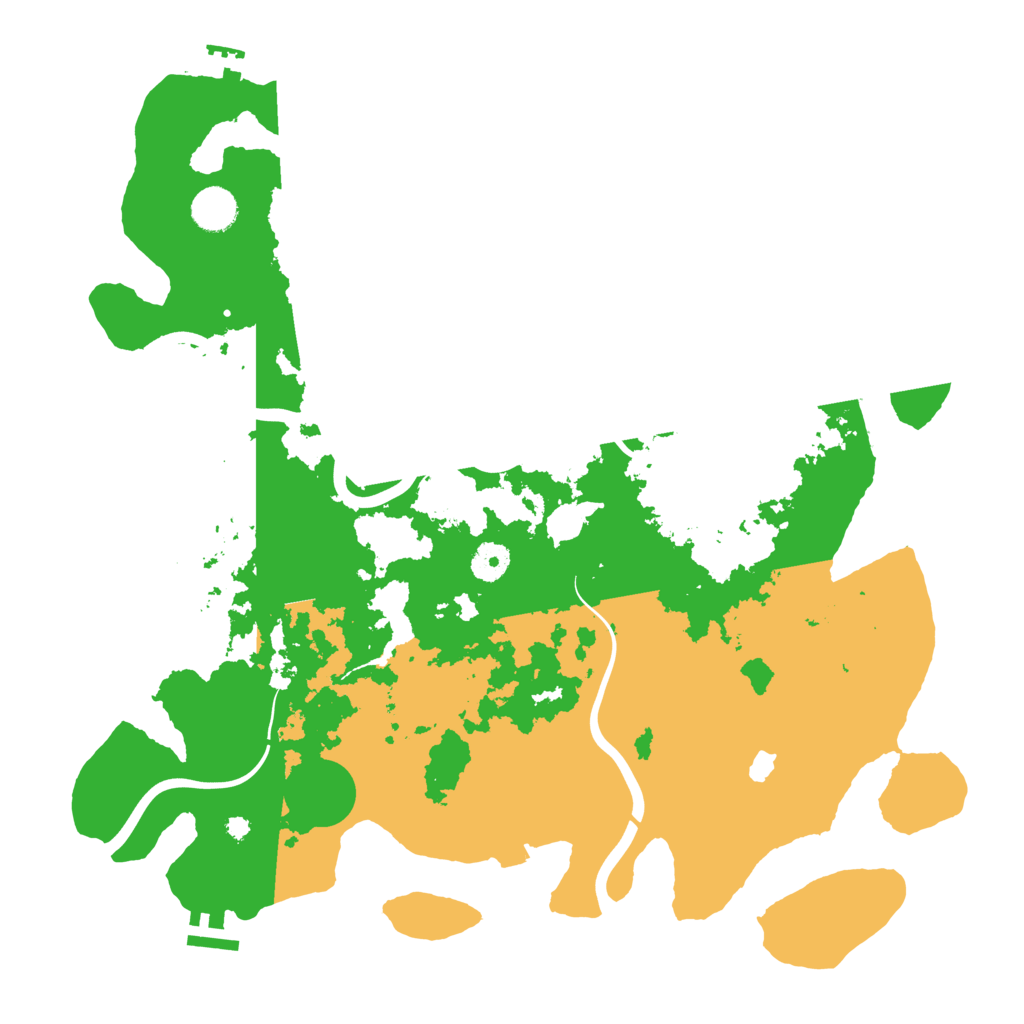 Biome Rust Map: Procedural Map, Size: 4000, Seed: 2072543207