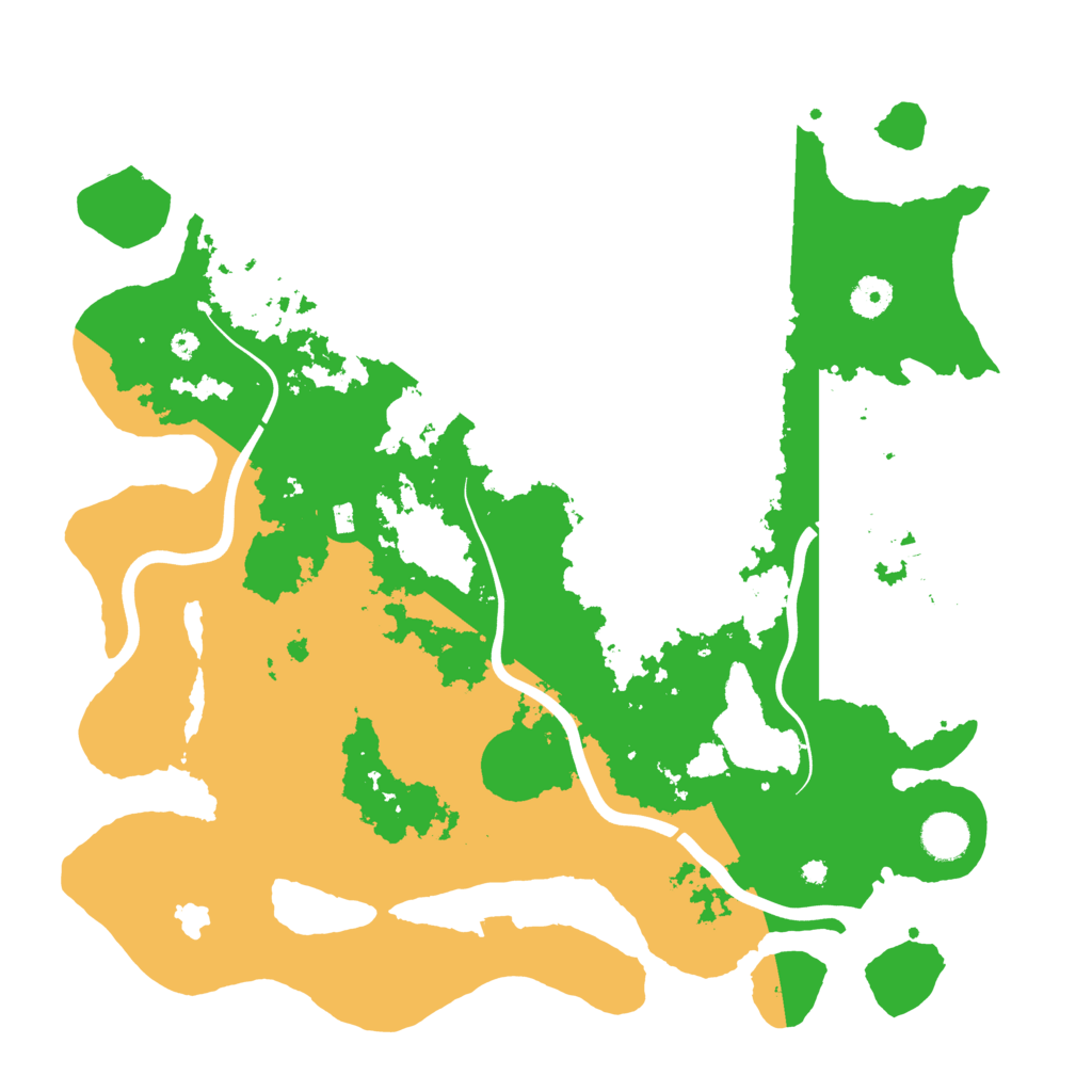 Biome Rust Map: Procedural Map, Size: 4000, Seed: 1199265184
