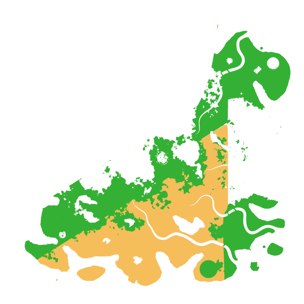 Biome Rust Map: Procedural Map, Size: 4500, Seed: 301591548