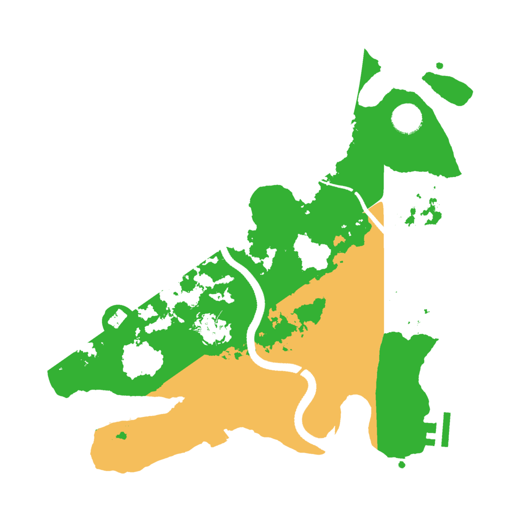 Biome Rust Map: Procedural Map, Size: 3000, Seed: 225885913