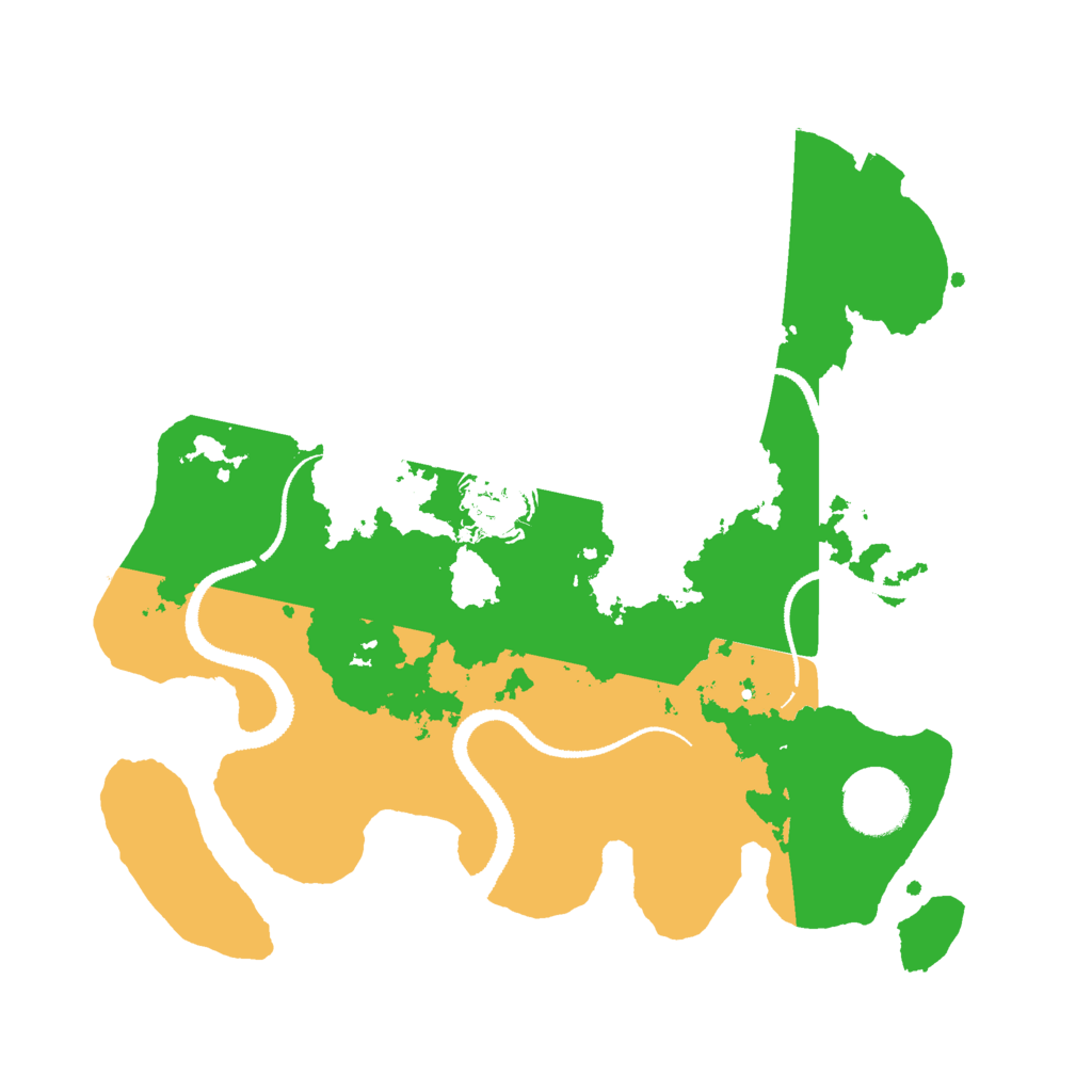 Biome Rust Map: Procedural Map, Size: 3000, Seed: 946063490