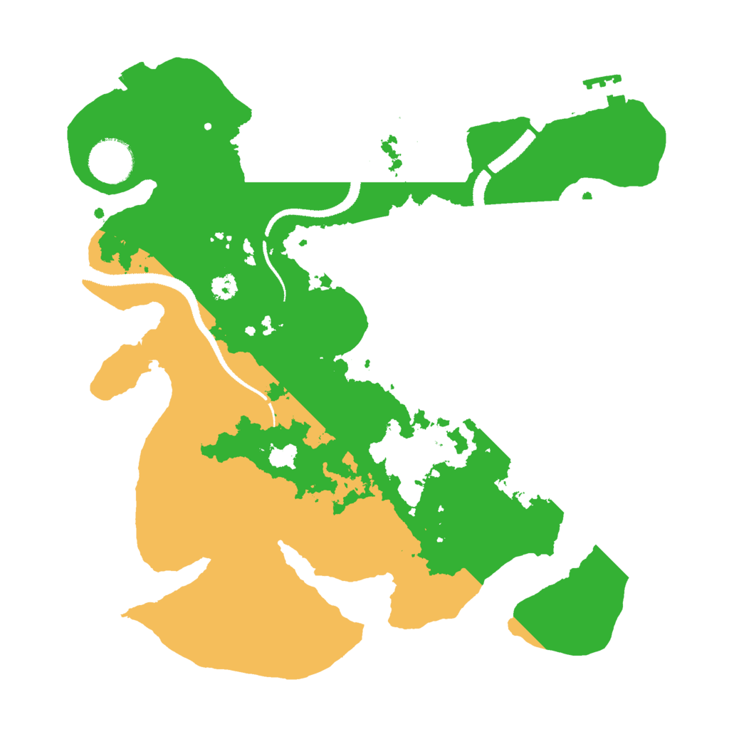 Biome Rust Map: Procedural Map, Size: 2900, Seed: 1506199124
