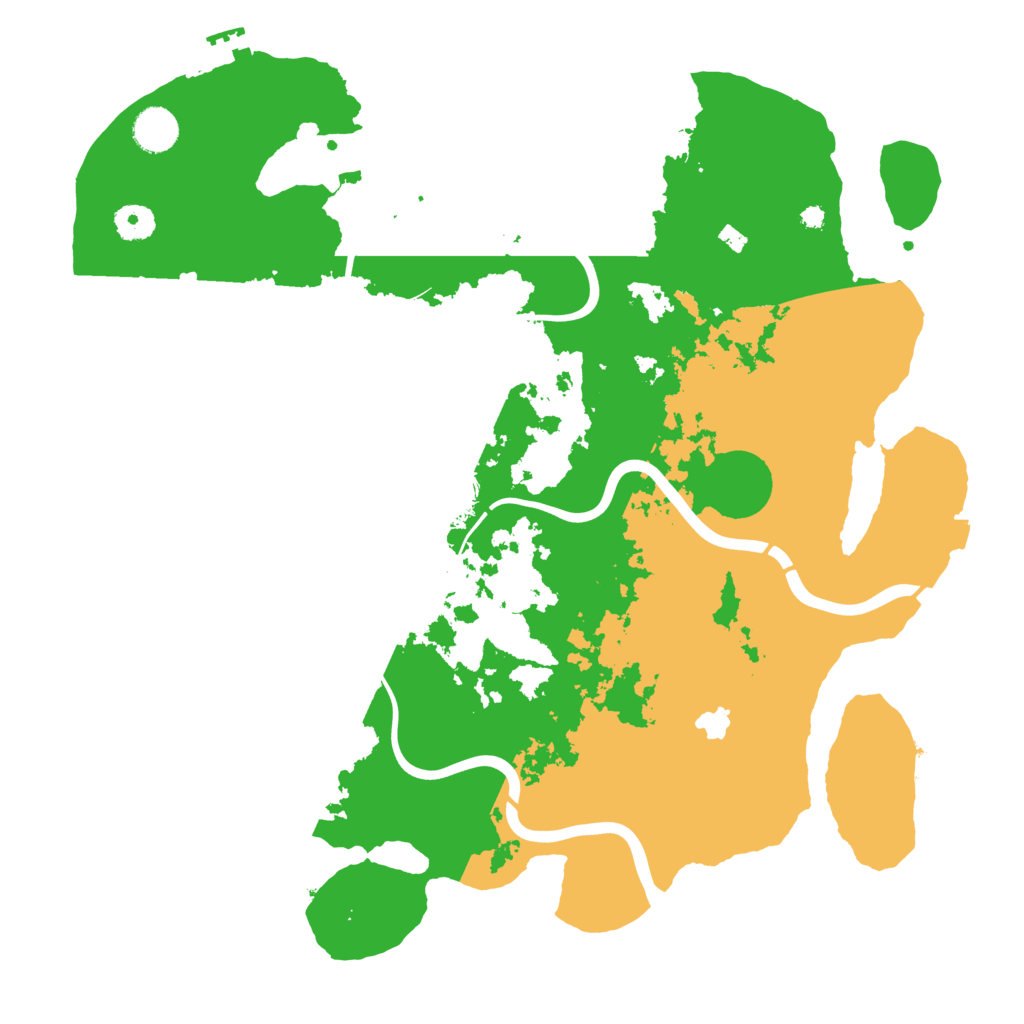 Biome Rust Map: Procedural Map, Size: 4000, Seed: 359407726