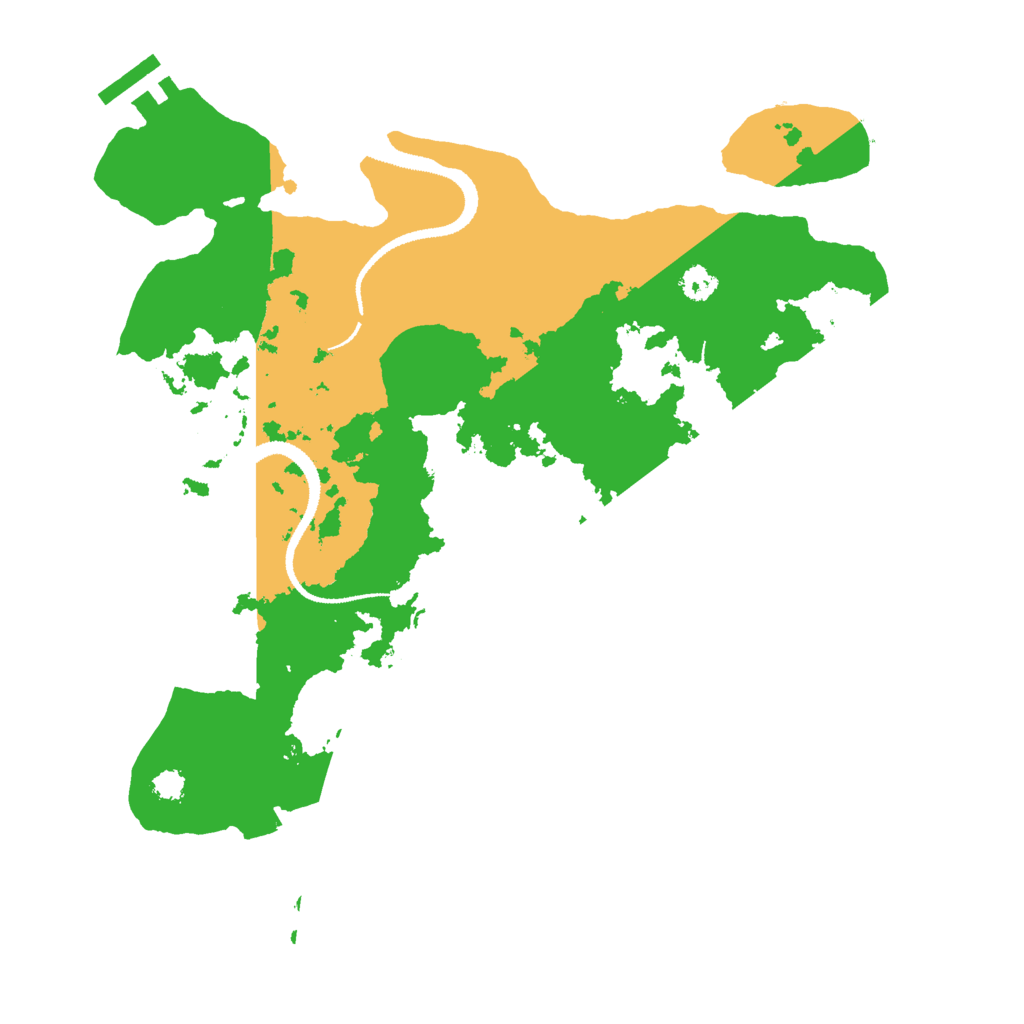 Biome Rust Map: Procedural Map, Size: 3000, Seed: 31693
