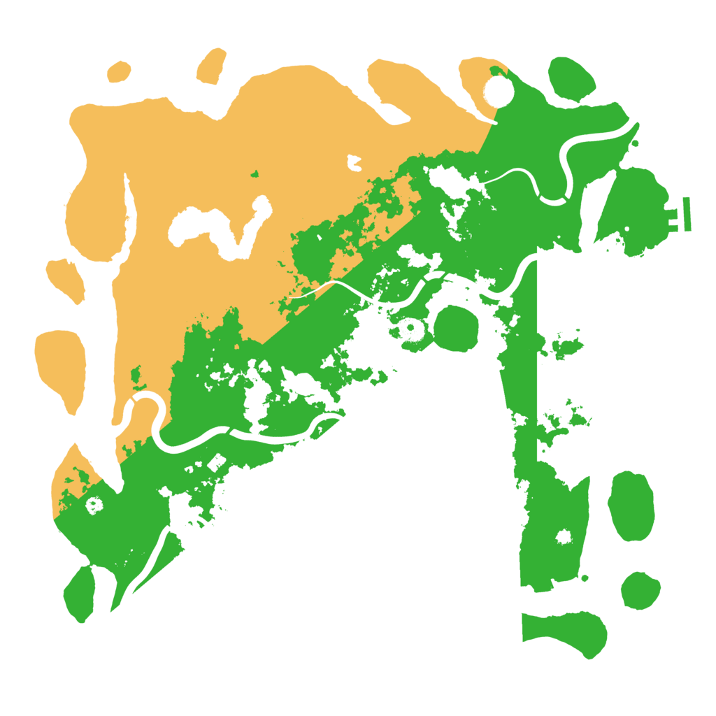 Biome Rust Map: Procedural Map, Size: 4250, Seed: 2026160766