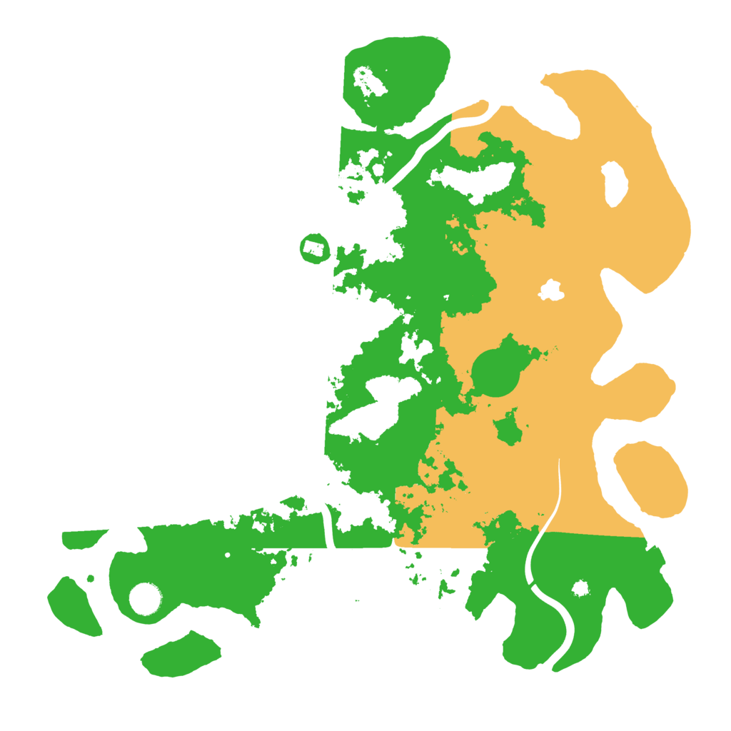 Biome Rust Map: Procedural Map, Size: 4000, Seed: 1500316674