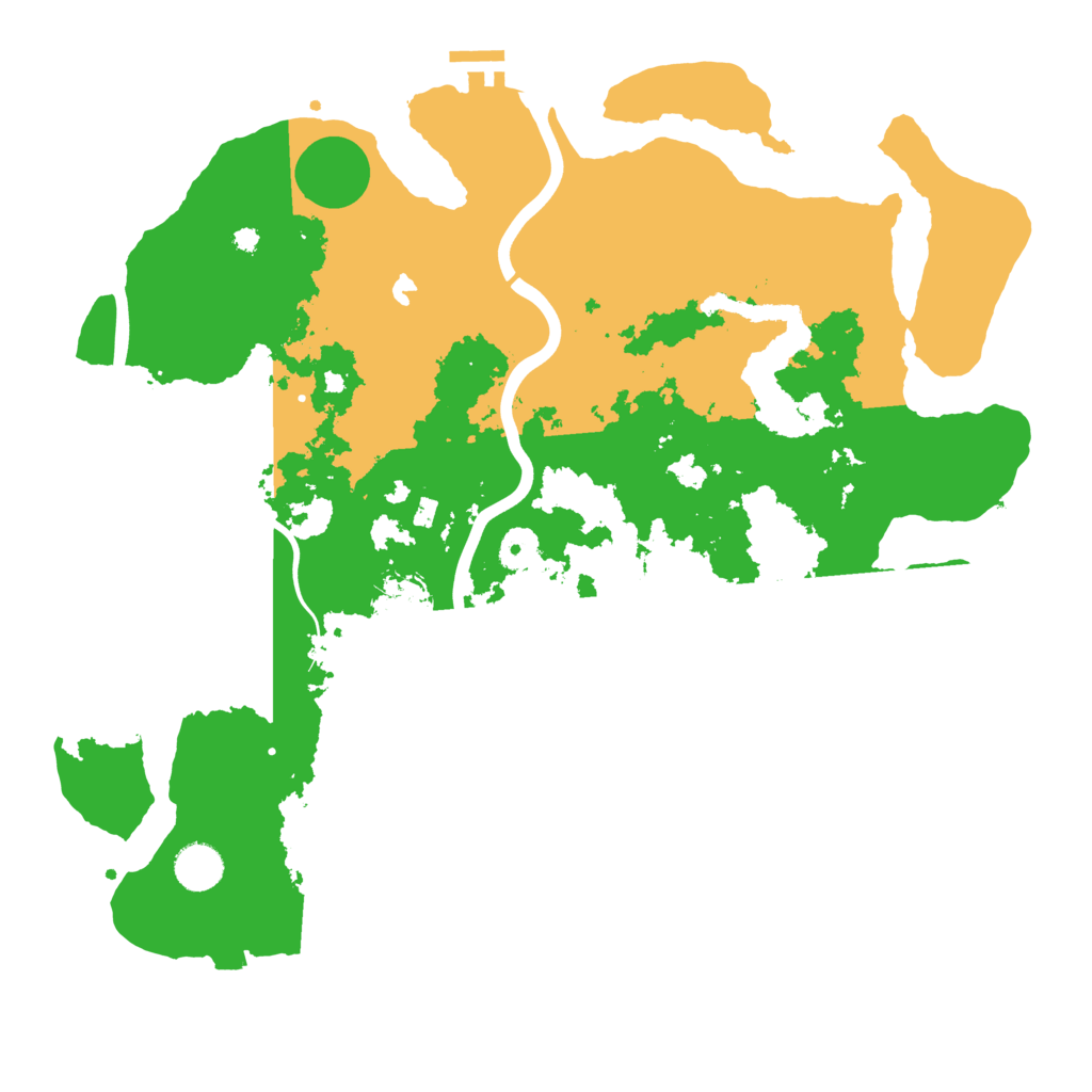 Biome Rust Map: Procedural Map, Size: 4000, Seed: 379859120