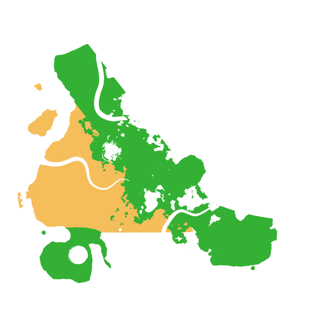 Biome Rust Map: Procedural Map, Size: 3000, Seed: 1318679782