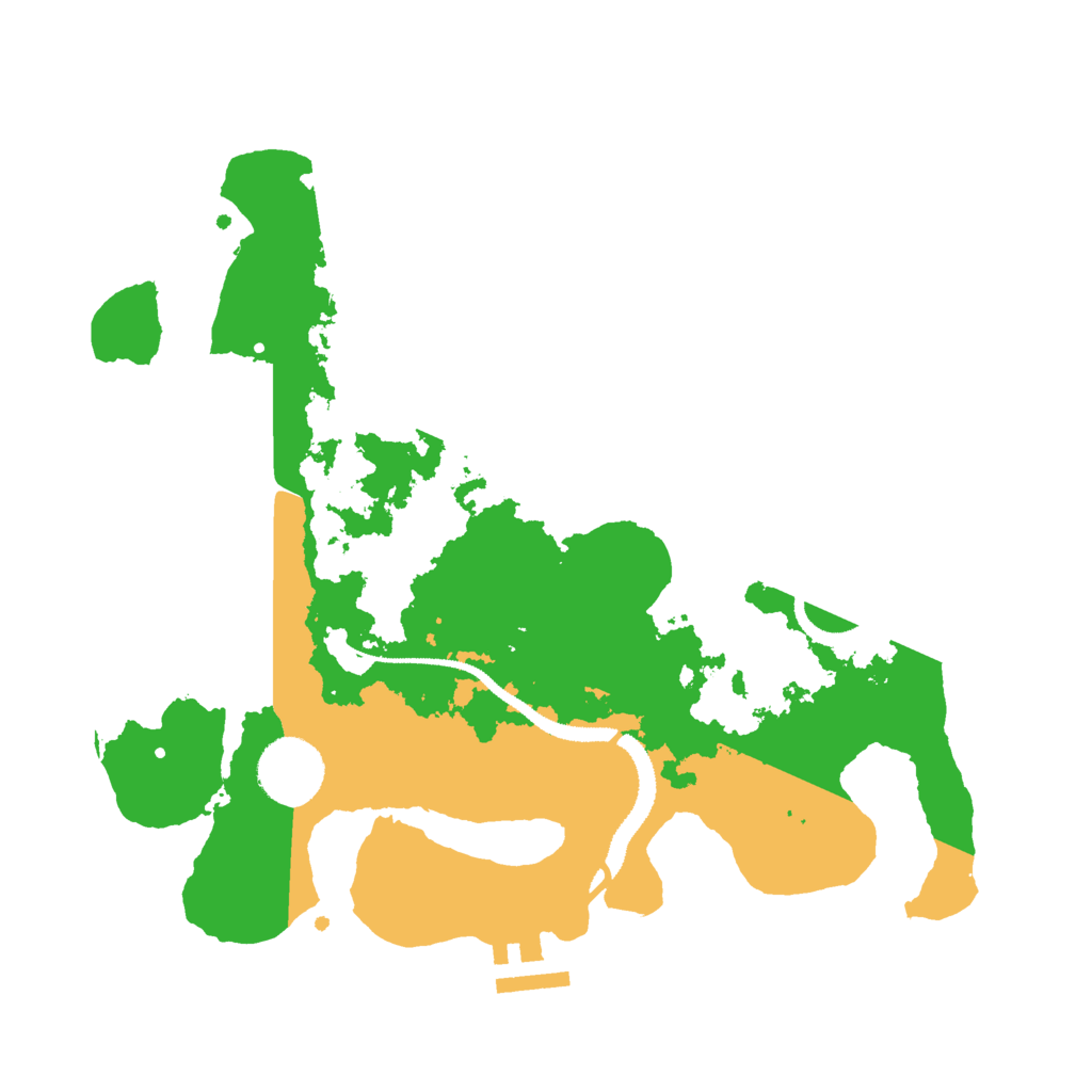 Biome Rust Map: Procedural Map, Size: 3000, Seed: 1682040280