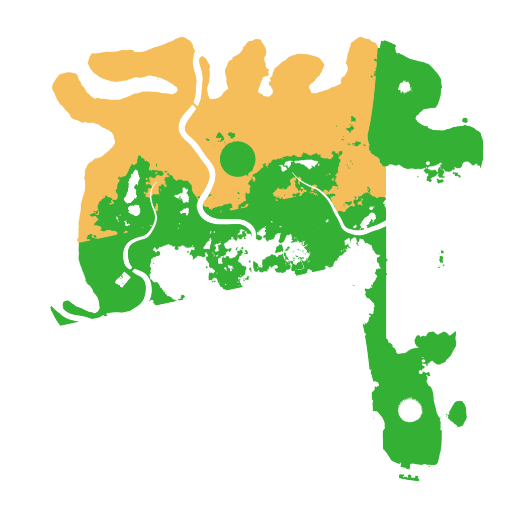 Biome Rust Map: Procedural Map, Size: 3850, Seed: 892723973