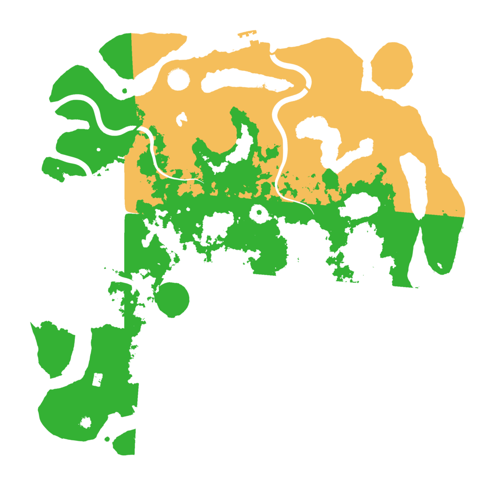 Biome Rust Map: Procedural Map, Size: 4000, Seed: 7189534