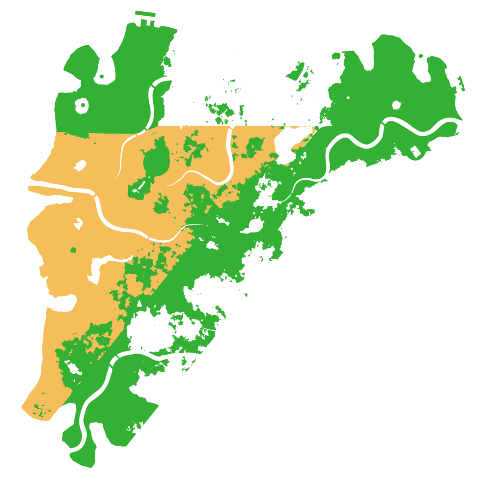 Biome Rust Map: Procedural Map, Size: 5000, Seed: 1813022939