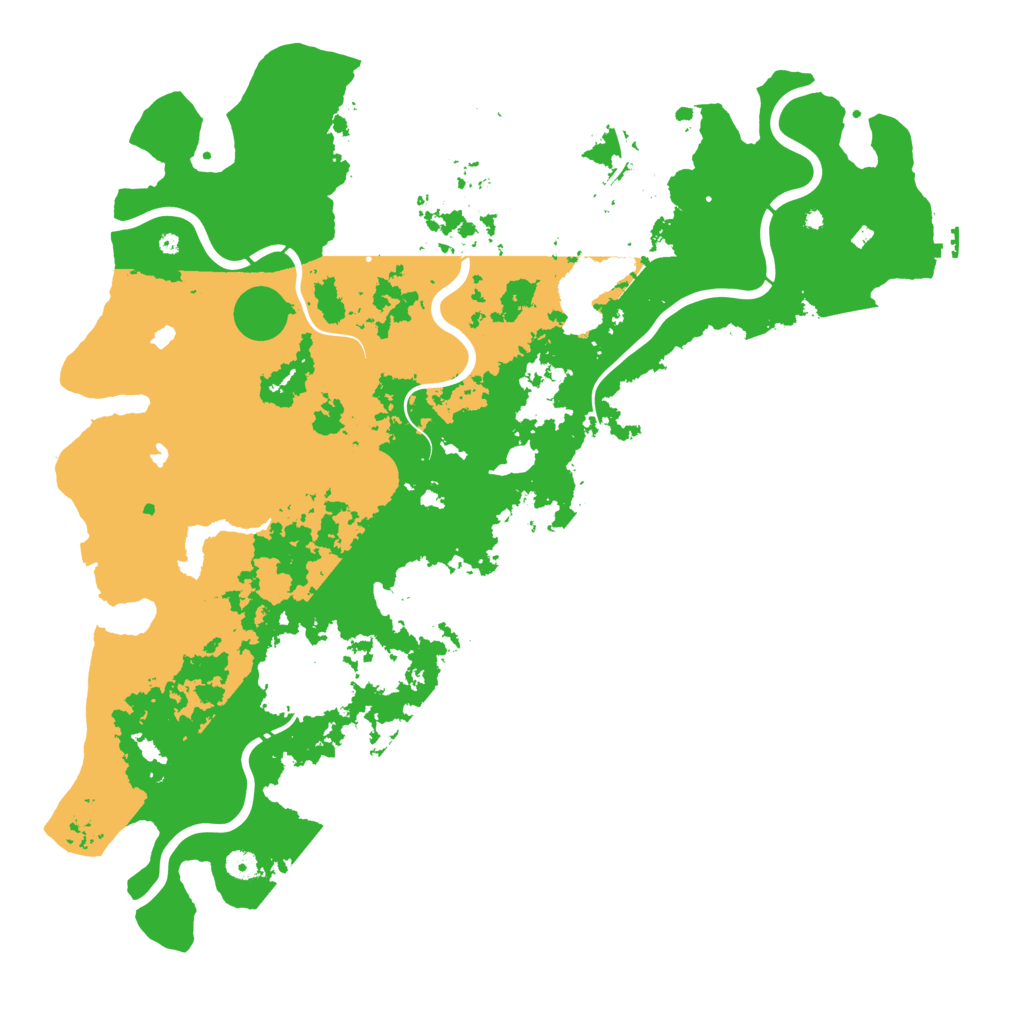 Biome Rust Map: Procedural Map, Size: 5000, Seed: 1813022939
