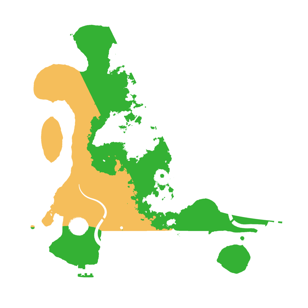 Biome Rust Map: Procedural Map, Size: 3000, Seed: 2108495174