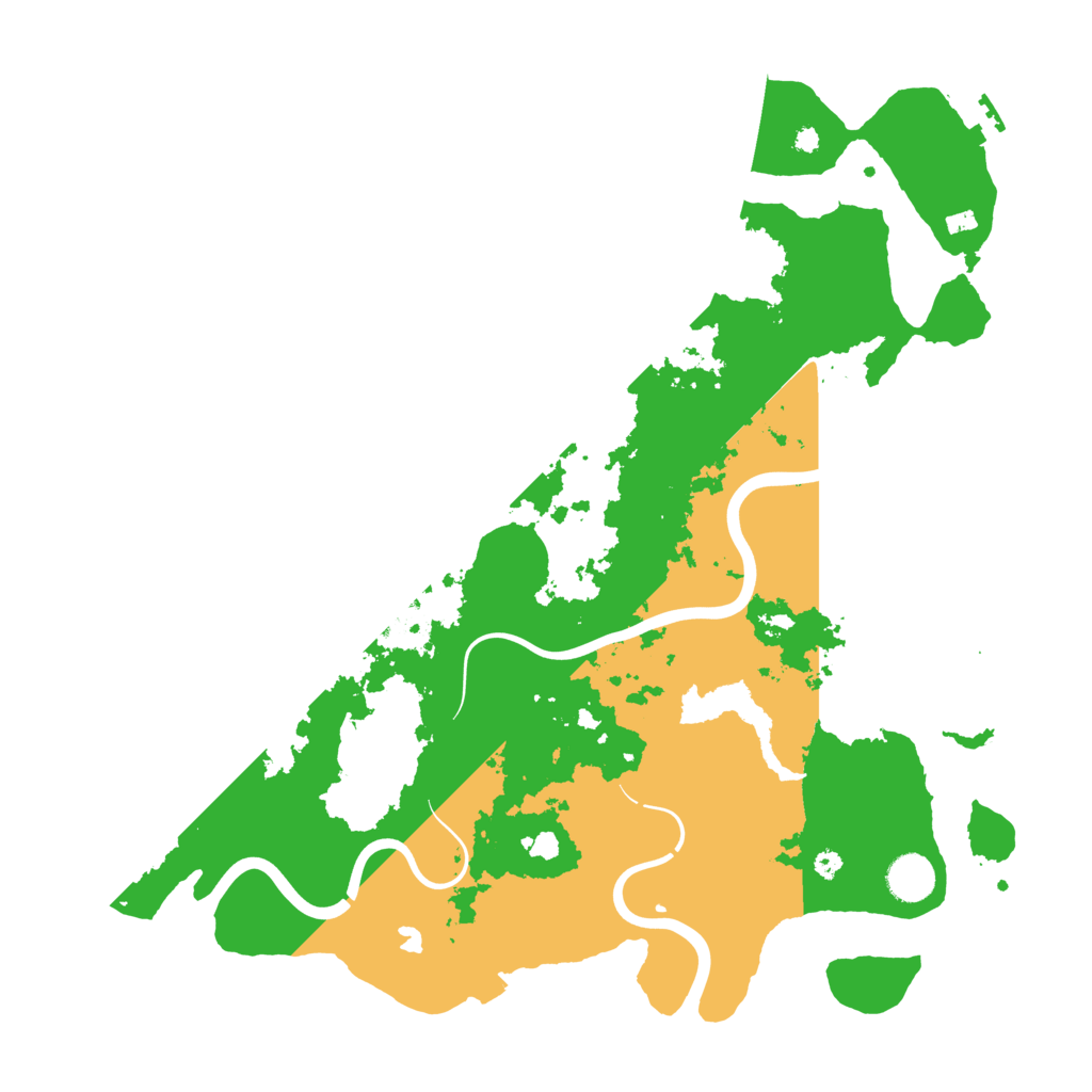 Biome Rust Map: Procedural Map, Size: 4000, Seed: 149344