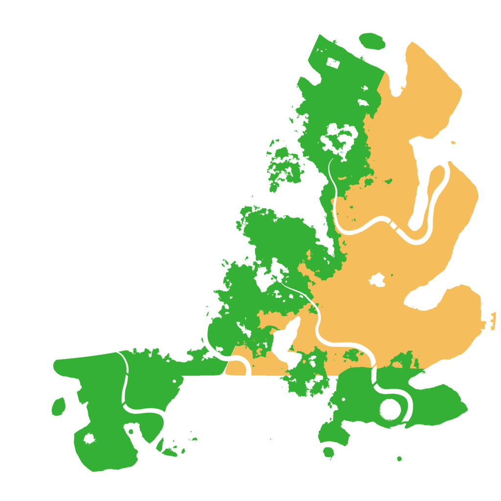 Biome Rust Map: Procedural Map, Size: 4250, Seed: 4087