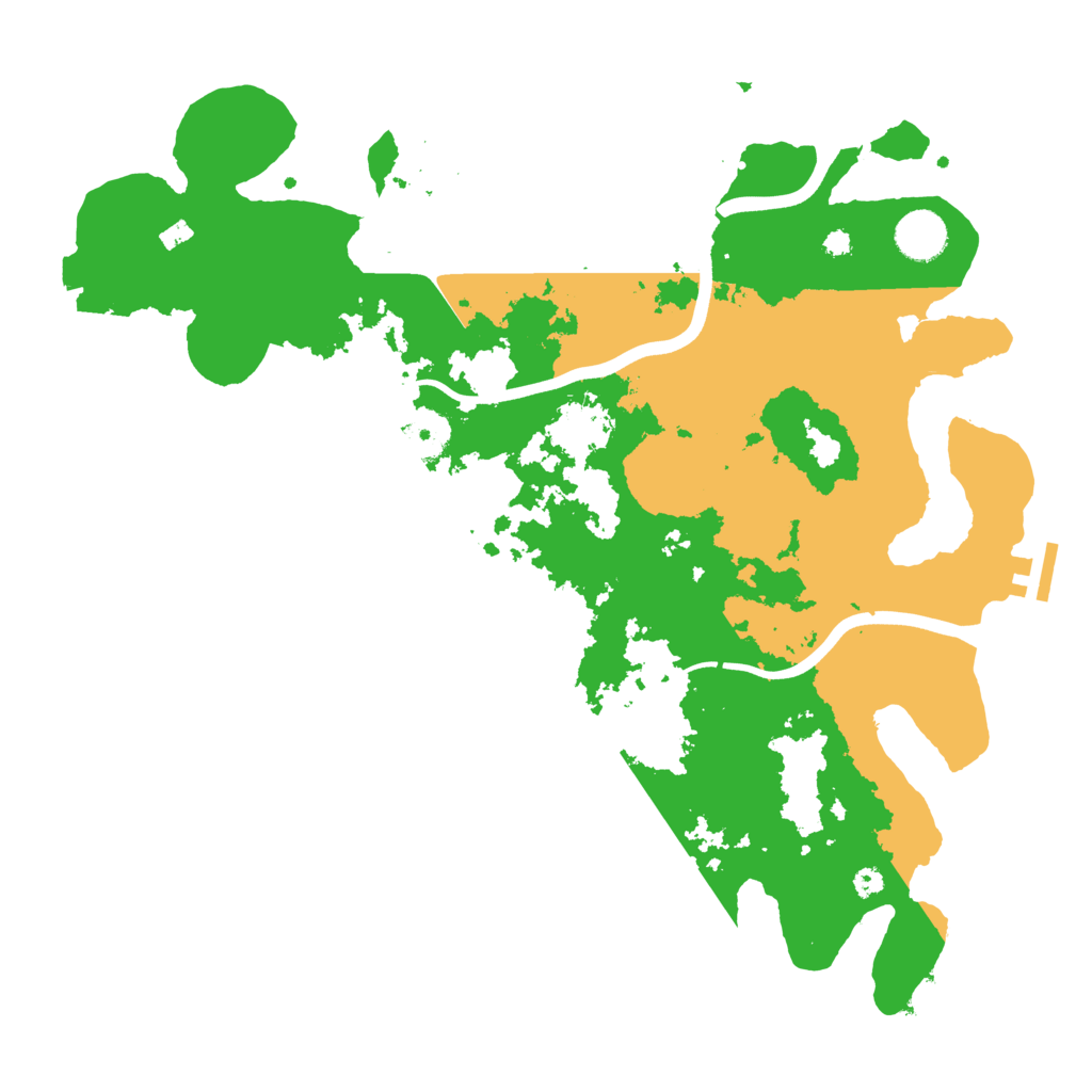 Biome Rust Map: Procedural Map, Size: 3750, Seed: 102625395