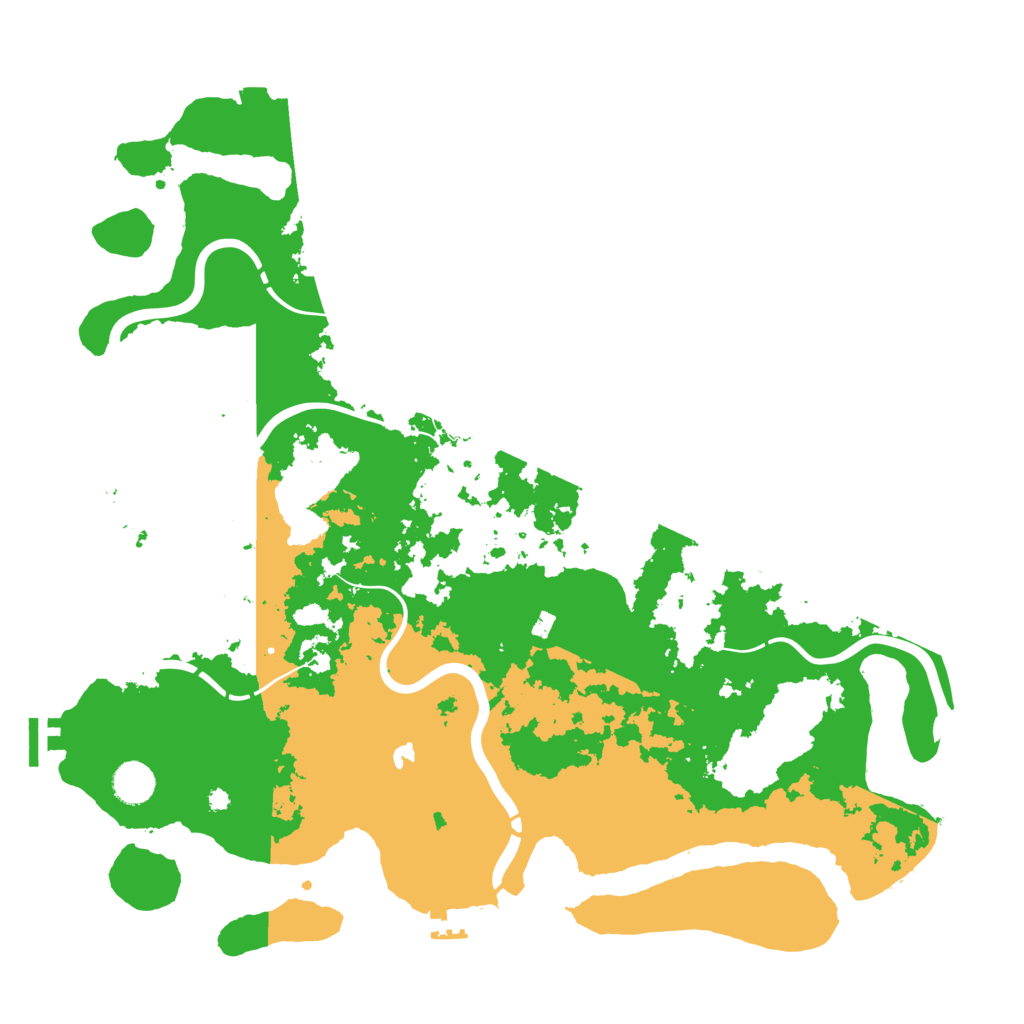 Biome Rust Map: Procedural Map, Size: 4250, Seed: 1454582673
