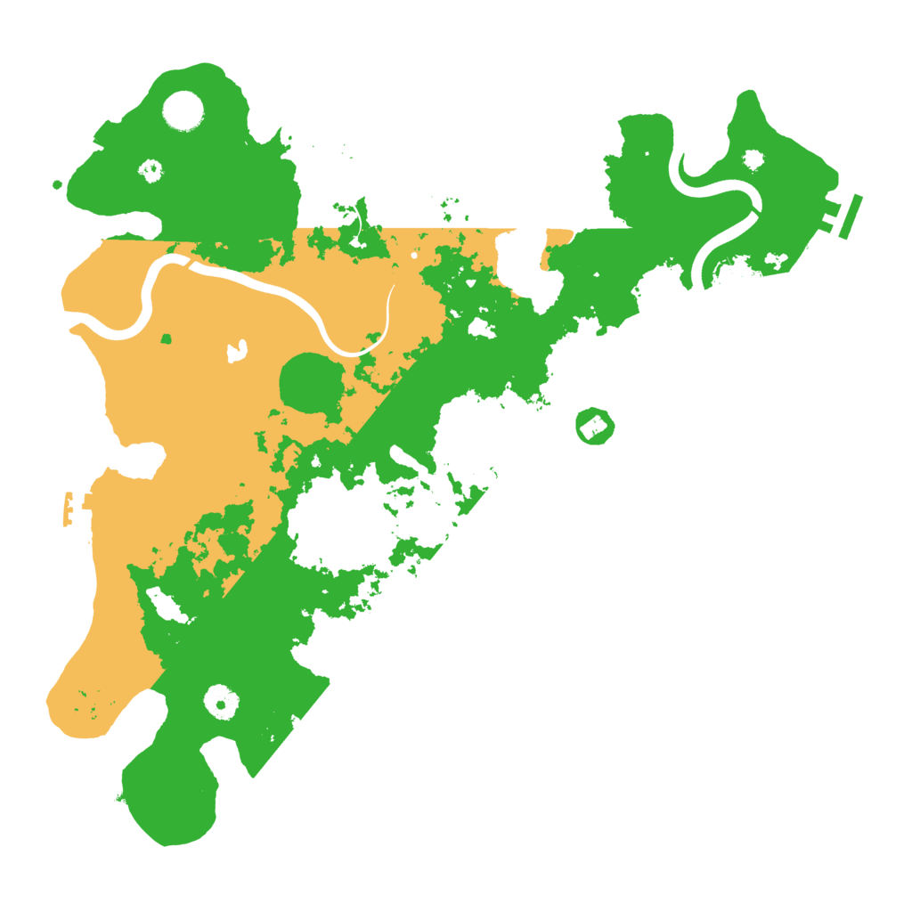 Biome Rust Map: Procedural Map, Size: 4000, Seed: 1813022939