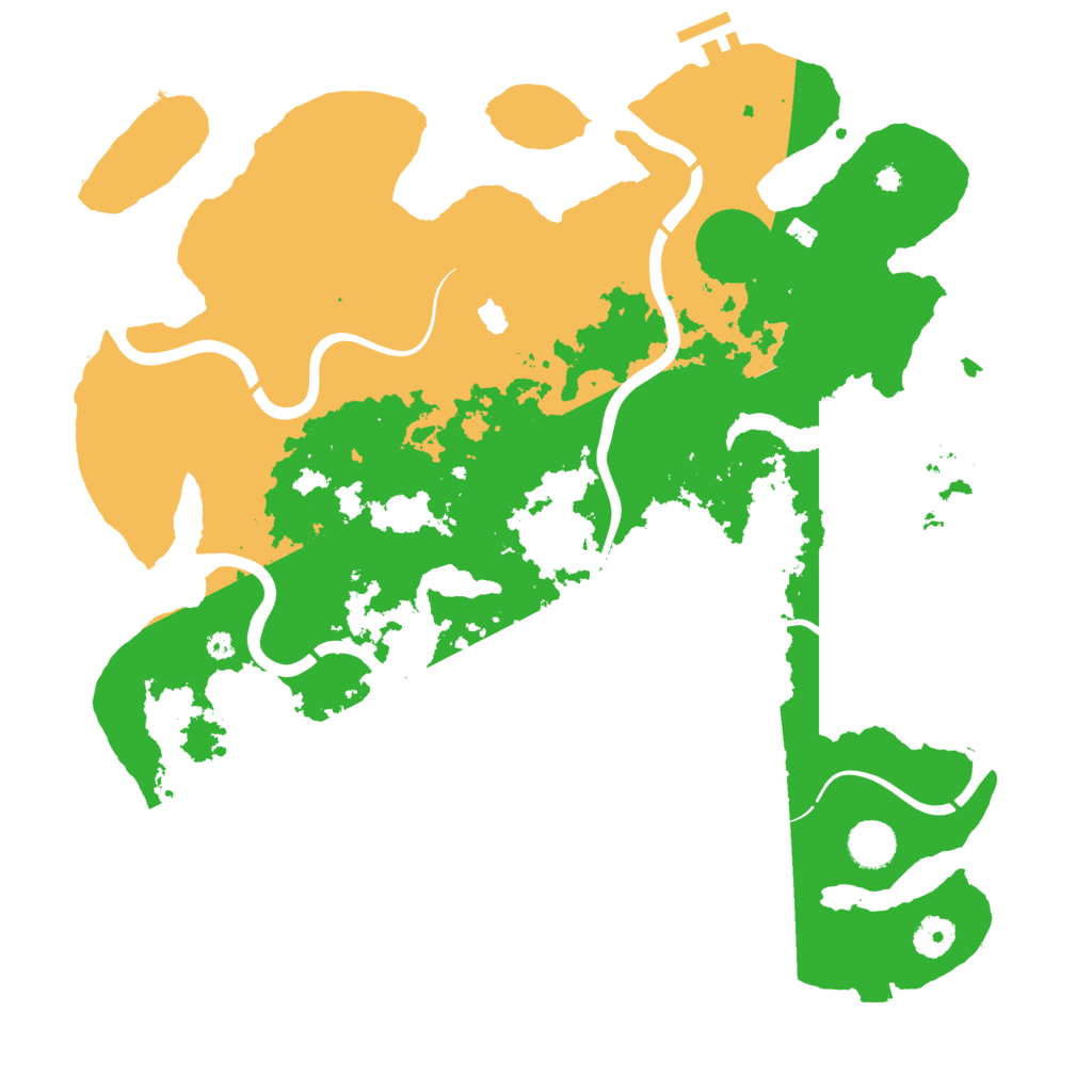 Biome Rust Map: Procedural Map, Size: 4001, Seed: 312645