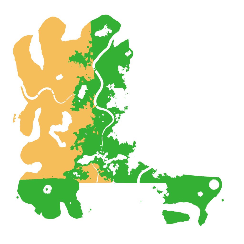 Biome Rust Map: Procedural Map, Size: 4250, Seed: 1525215125