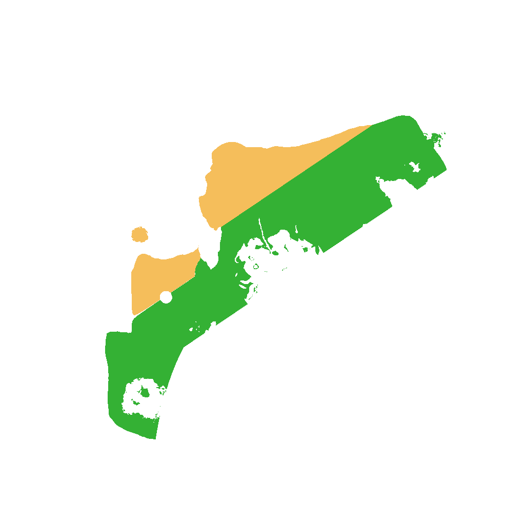 Biome Rust Map: Procedural Map, Size: 1300, Seed: 306250727