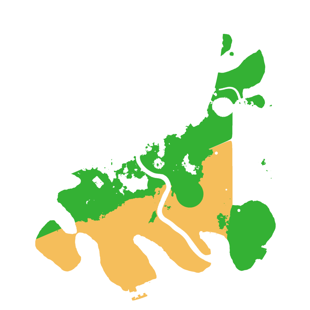 Biome Rust Map: Procedural Map, Size: 3000, Seed: 898819893