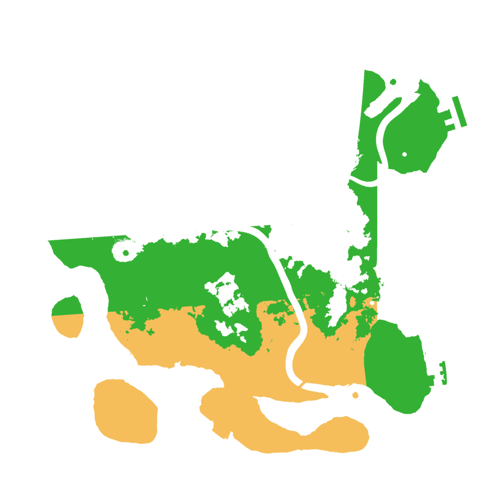 Biome Rust Map: Procedural Map, Size: 3250, Seed: 1825525875