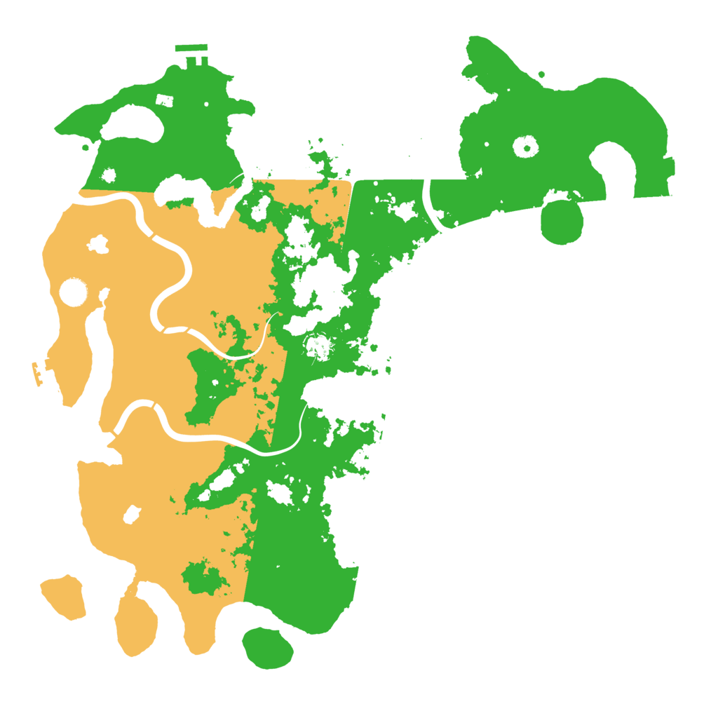 Biome Rust Map: Procedural Map, Size: 4500, Seed: 8576312