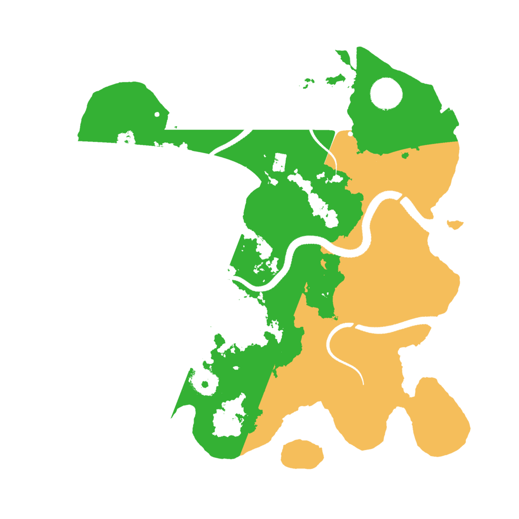Biome Rust Map: Procedural Map, Size: 3000, Seed: 976679346