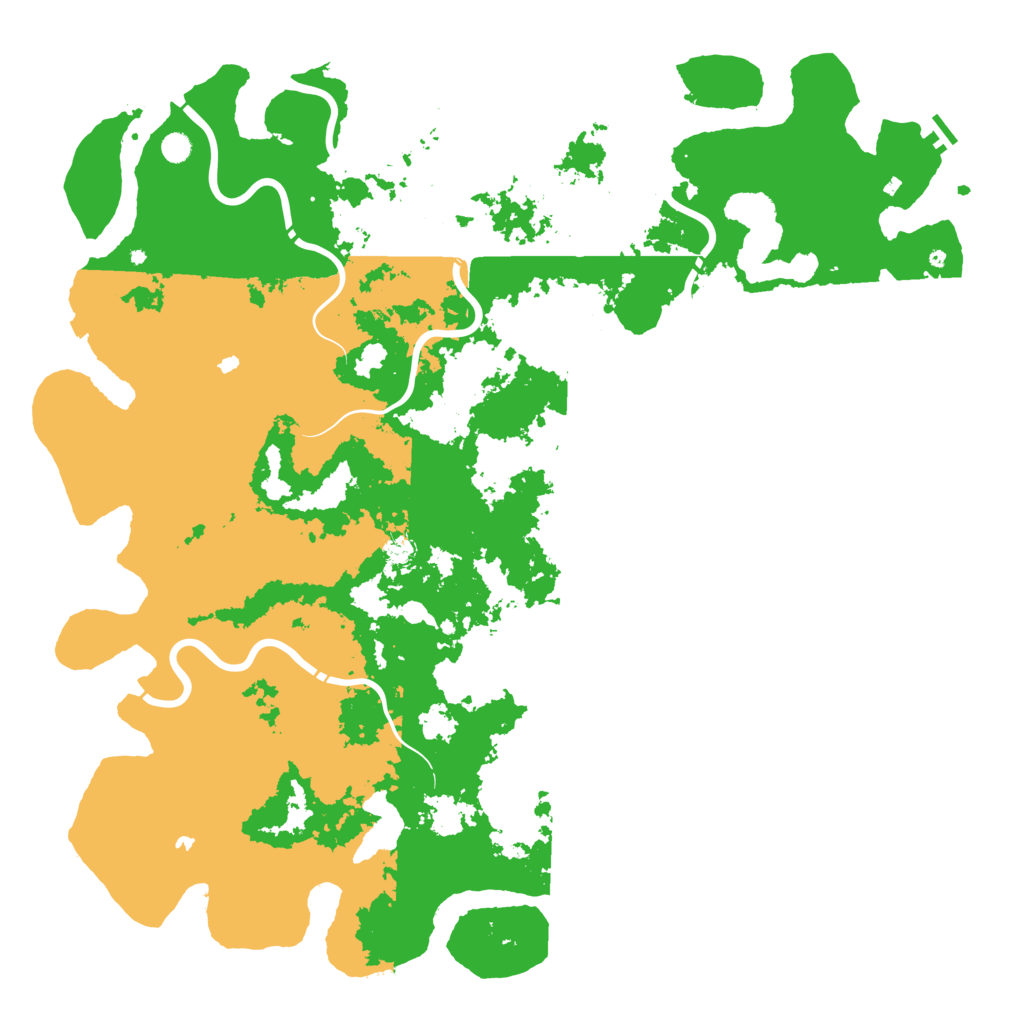 Biome Rust Map: Procedural Map, Size: 6000, Seed: 3859