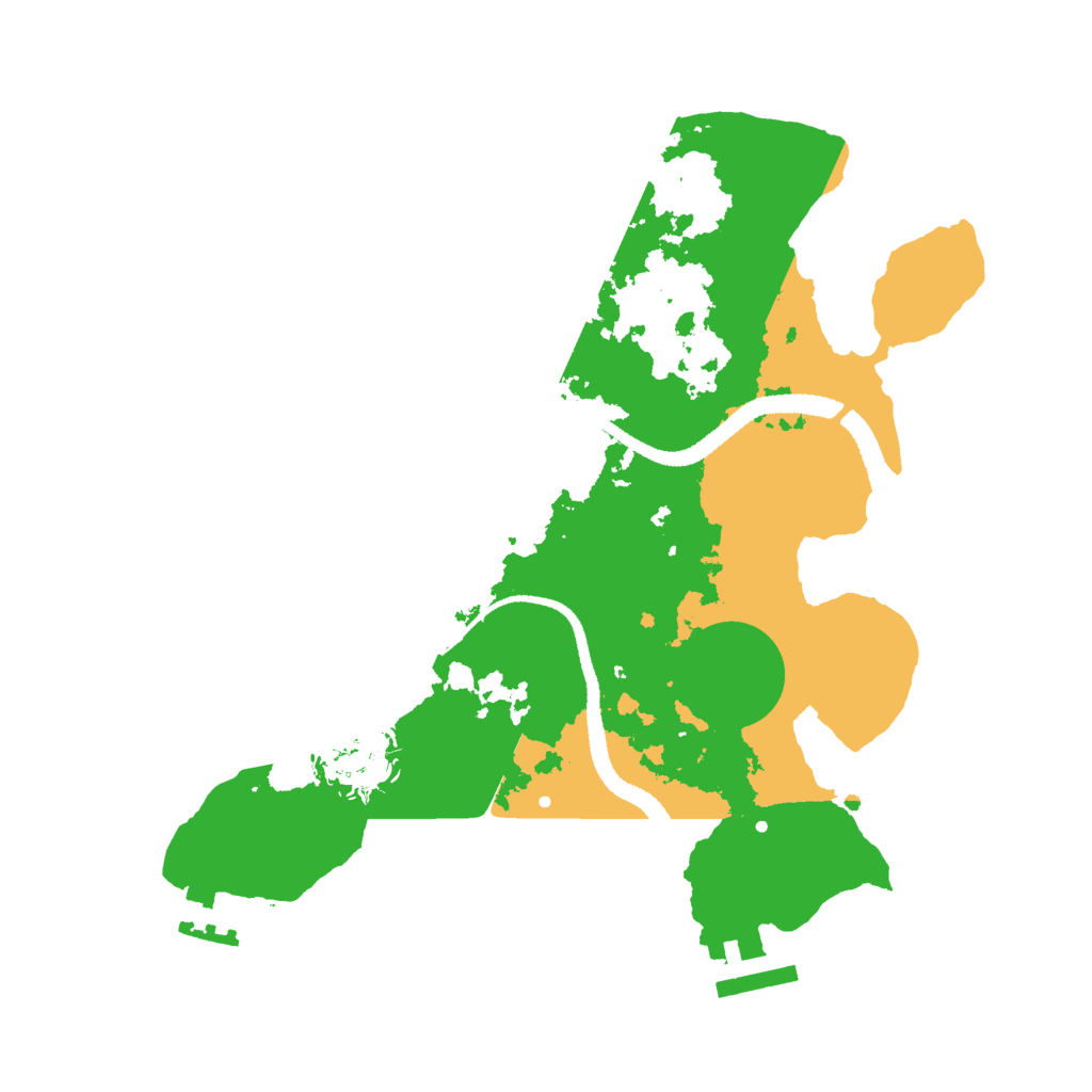 Biome Rust Map: Procedural Map, Size: 2700, Seed: 1755604891