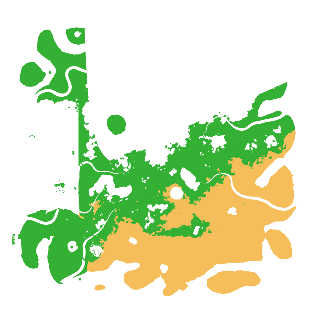 Biome Rust Map: Procedural Map, Size: 4500, Seed: 235706085